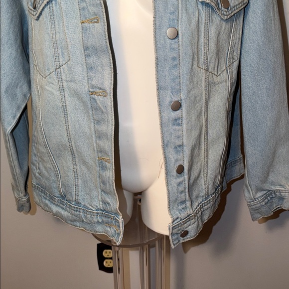 Isabel by Ingrid & Isabel denim “Mama” maternity jacket. NWT. X-Large. - Picture 7 of 16